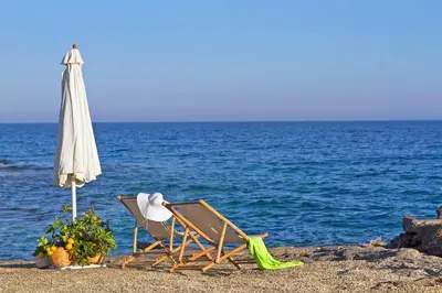 Paesaggio naturale nelle vicinanze della casa vacanze