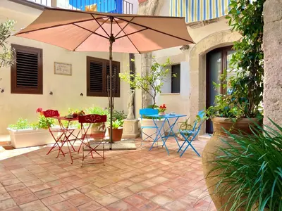 Patio o area all'aperto di Casa Aurora