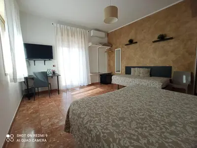Letto o letti in una camera di Bed & Breakfast Fontanarossa Airport -Private Parking-