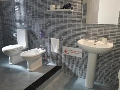 Bagno di Bed & Breakfast Fontanarossa Airport -Private Parking-