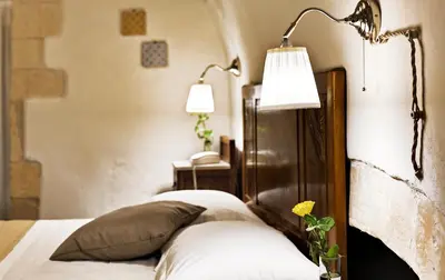 Letto o letti in una camera di Sabbinirica
