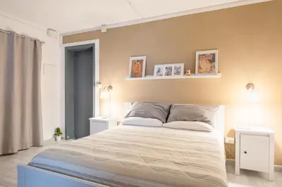 Letto o letti in una camera di Canova apartment