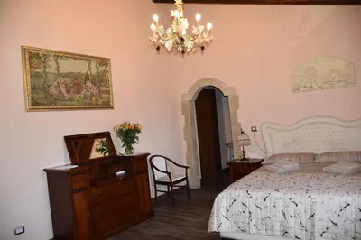 Letto o letti in una camera di Il Vecchio Frantoio