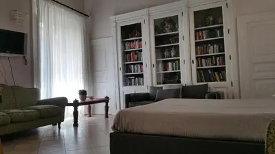 Biblioteca nel bed & breakfast