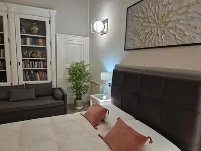 Letto o letti in una camera di CENTRO STORICO HOME with terrace