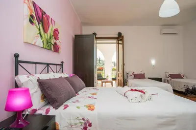 Letto o letti in una camera di Bed & breakfast Giulio