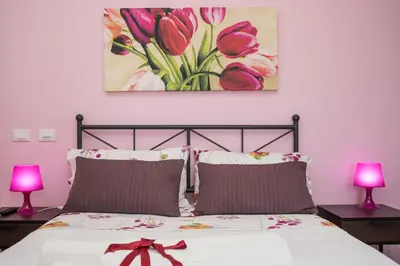 Letto o letti in una camera di Bed & breakfast Giulio