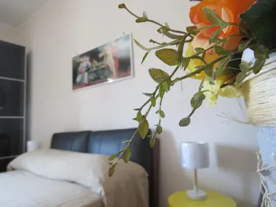 Letto o letti in una camera di Il Mare do Zu Pippo