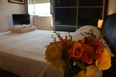Letto o letti in una camera di Il Mare do Zu Pippo