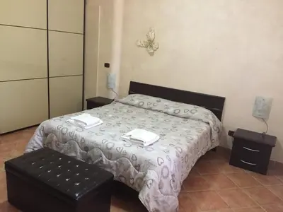 Letto o letti in una camera di Rudy Arenaile