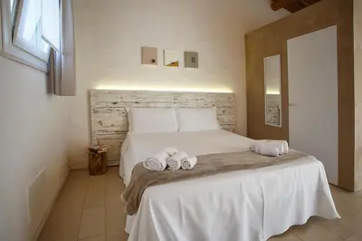 Letto o letti in una camera di Stacci Rural Resort
