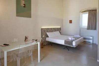 Letto o letti in una camera di Stacci Rural Resort