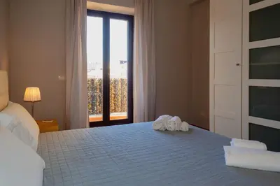 Letto o letti in una camera di Katane Holidays
