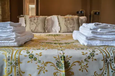 Letto o letti in una camera di Ziolì