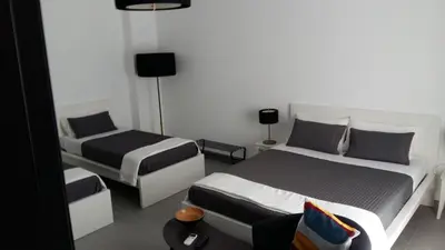 Letto o letti in una camera di B&B Roda Barocco