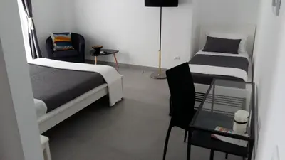 Letto o letti in una camera di B&B Roda Barocco