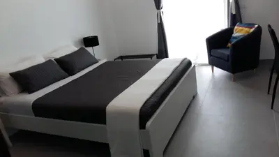 Letto o letti in una camera di B&B Roda Barocco