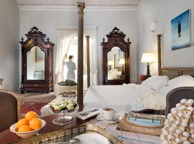Area soggiorno di Gagliardi Boutique Hotel