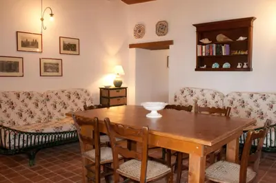 Area soggiorno di Agosud Casa vacanze