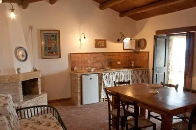 Cucina o angolo cottura di Agosud Casa vacanze