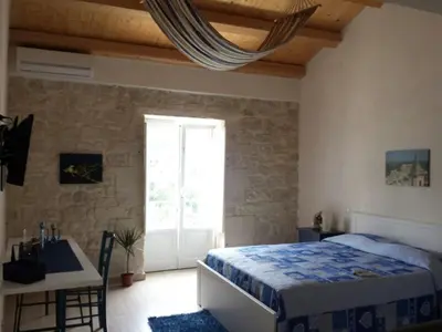 Letto o letti in una camera di Amaca Iblea