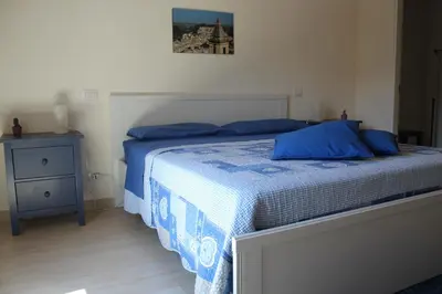 Letto o letti in una camera di Amaca Iblea