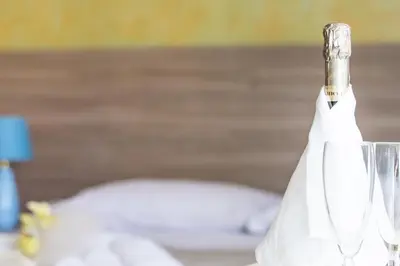 Letto o letti in una camera di B&B Giosy