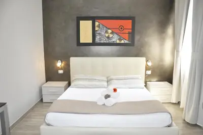 Letto o letti in una camera di Bed and Breakfast Morghella