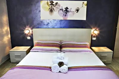 Letto o letti in una camera di Bed and Breakfast Morghella