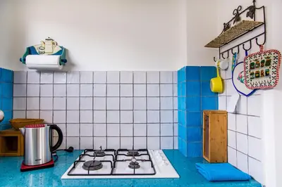 Cucina o angolo cottura di Angela home a pochi passi dal mare