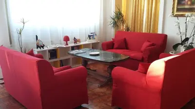 Area soggiorno di B&B Scogli Bianchi