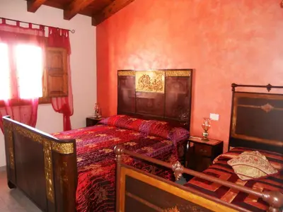 Letto o letti in una camera di Agriturismo Monte Criscione