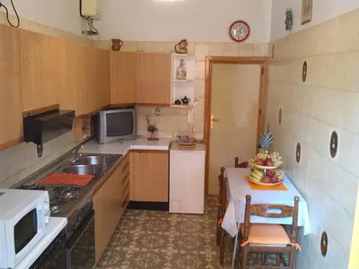 Cucina o angolo cottura di Nice House wifi free bici free