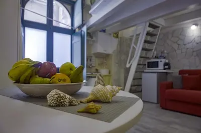 Cucina o angolo cottura di Dammuso di Ponente Ortigia