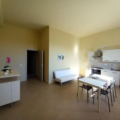 Letto o letti in una camera di Dimore del Carrubo Nord