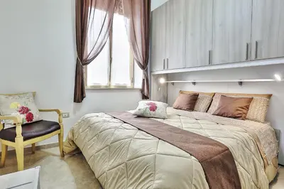 Letto o letti in una camera di Casa Francesca