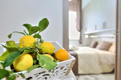 Letto o letti in una camera di Casa Francesca