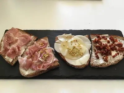 Cibo presso l'affittacamere o nelle vicinanze