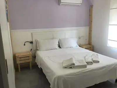 Letto o letti in una camera di B&B levante