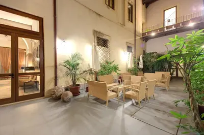 Area soggiorno di Grande Albergo Alfeo