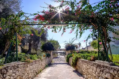 Paesaggio naturale nelle vicinanze della casa vacanze