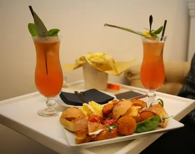 Cibo presso l'hotel o nelle vicinanze