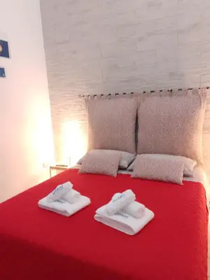 Letto o letti in una camera di O'Paisi Casa Vacanze