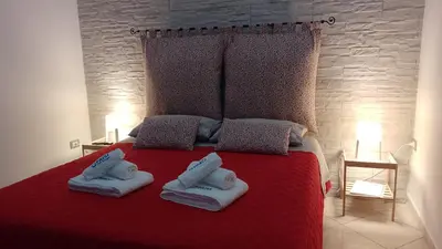 Letto o letti in una camera di O'Paisi Casa Vacanze