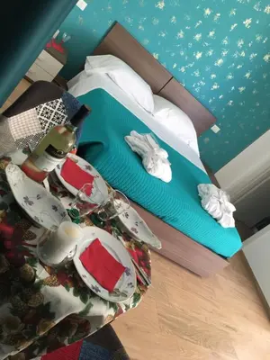 Letto o letti in una camera di Saija Resort