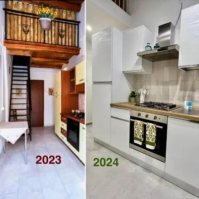 Cucina o angolo cottura di Al Cortiletto