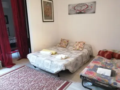 Letto o letti in una camera di Siracusa,tra ortigia e il mare