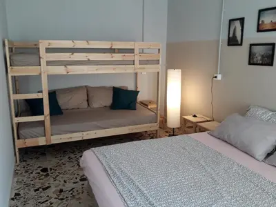 Letto o letti in una camera di Casa Adriana B&B