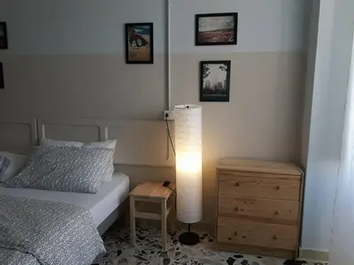 Letto o letti in una camera di Casa Adriana B&B