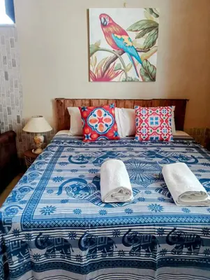 Letto o letti in una camera di Agriturismo PALMERI